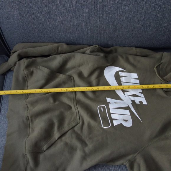 Nike Olive Hoodie Size L - Picture 10 of 13